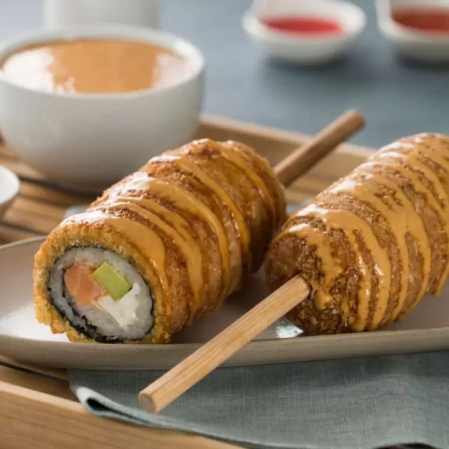 Deep-fried Sushi