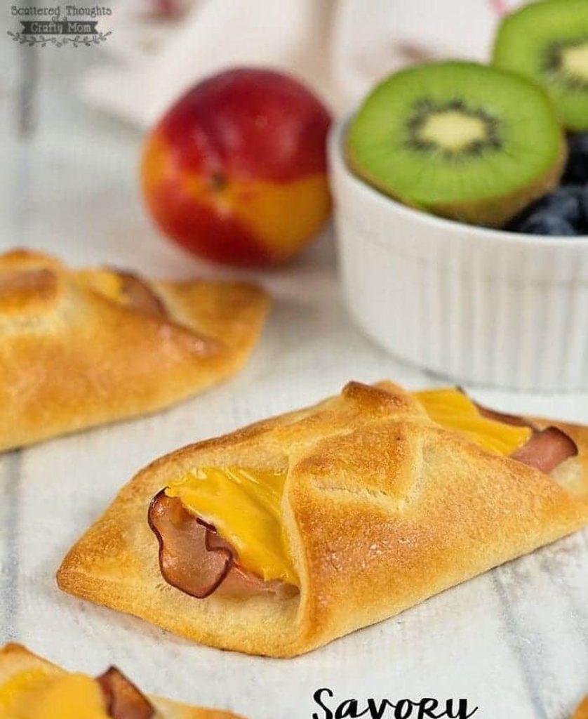 Ham and Cheese Danish: