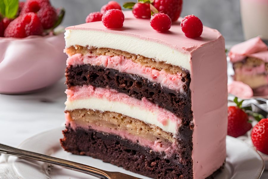 Neapolitan Cake: A Triple-Flavored Delight