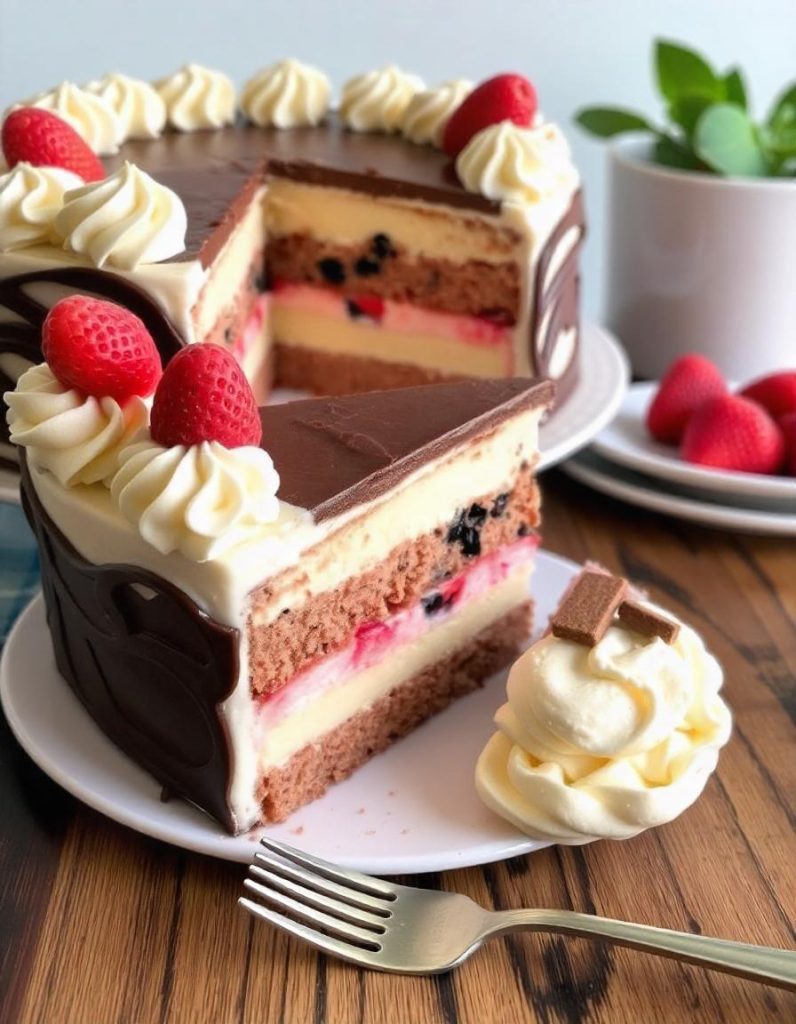 Neapolitan Cake