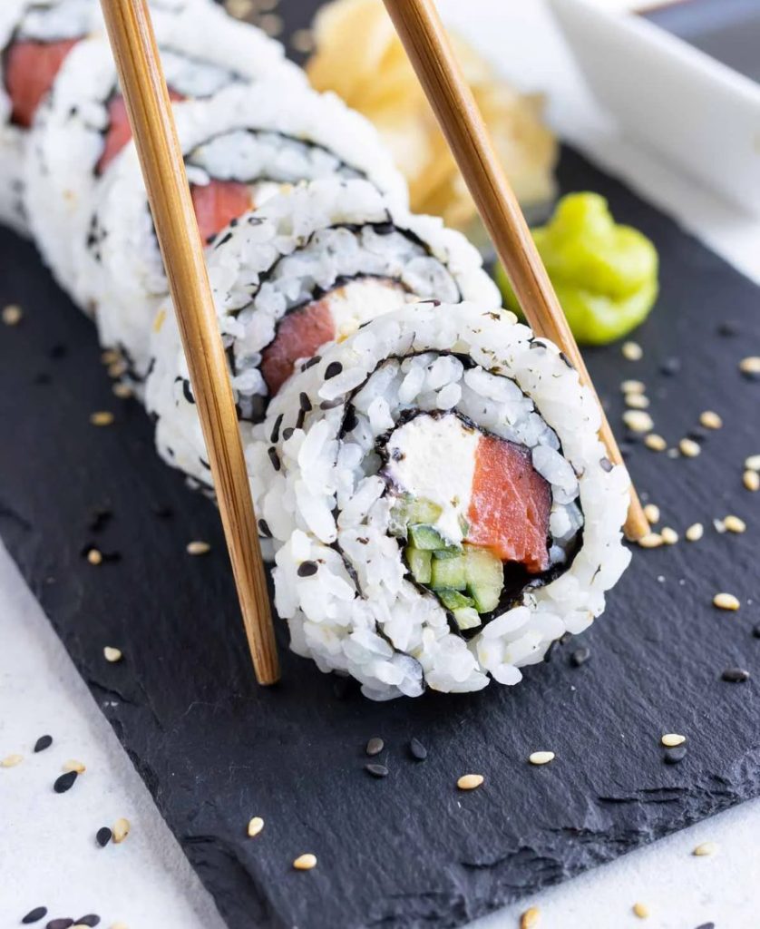 Philadelphia Roll Sushi Roll