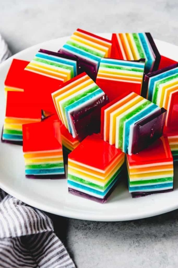 Rainbow Gelatin