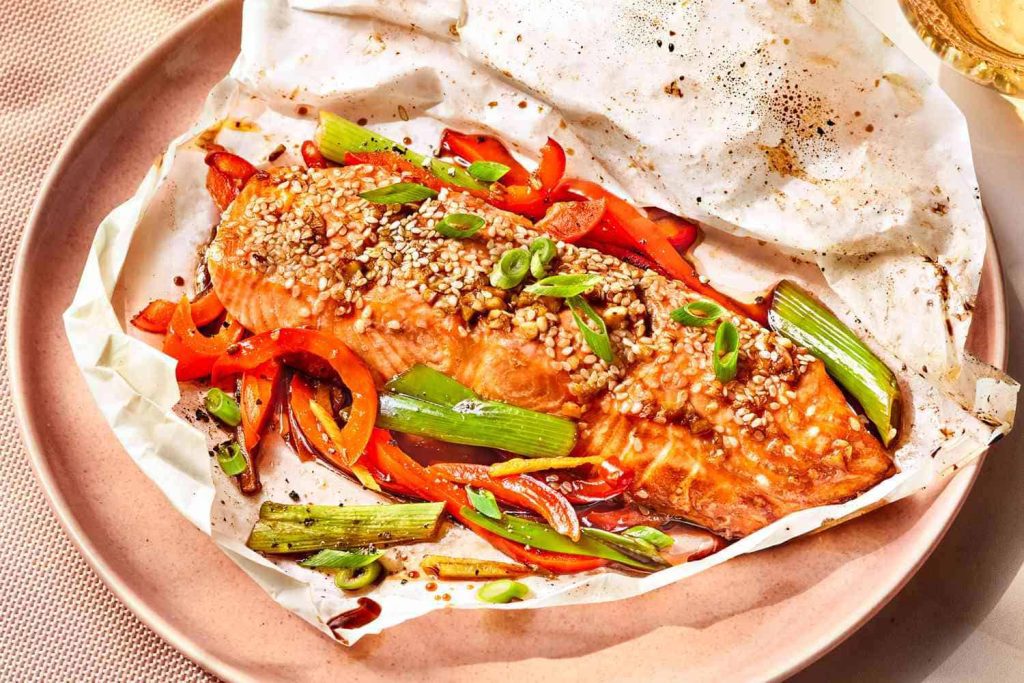 Salmon en Papillote