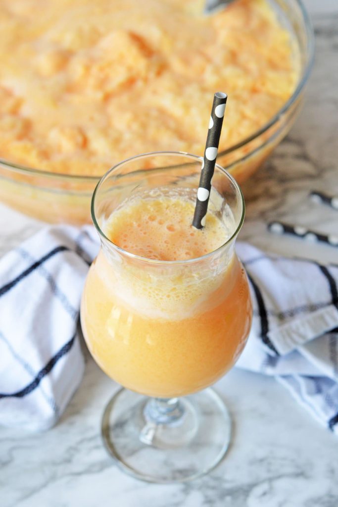 Tropical Orange Sherbet Punch