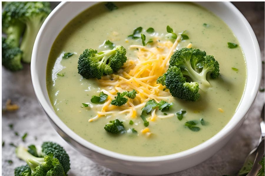 Keto Broccoli Soup Recipe