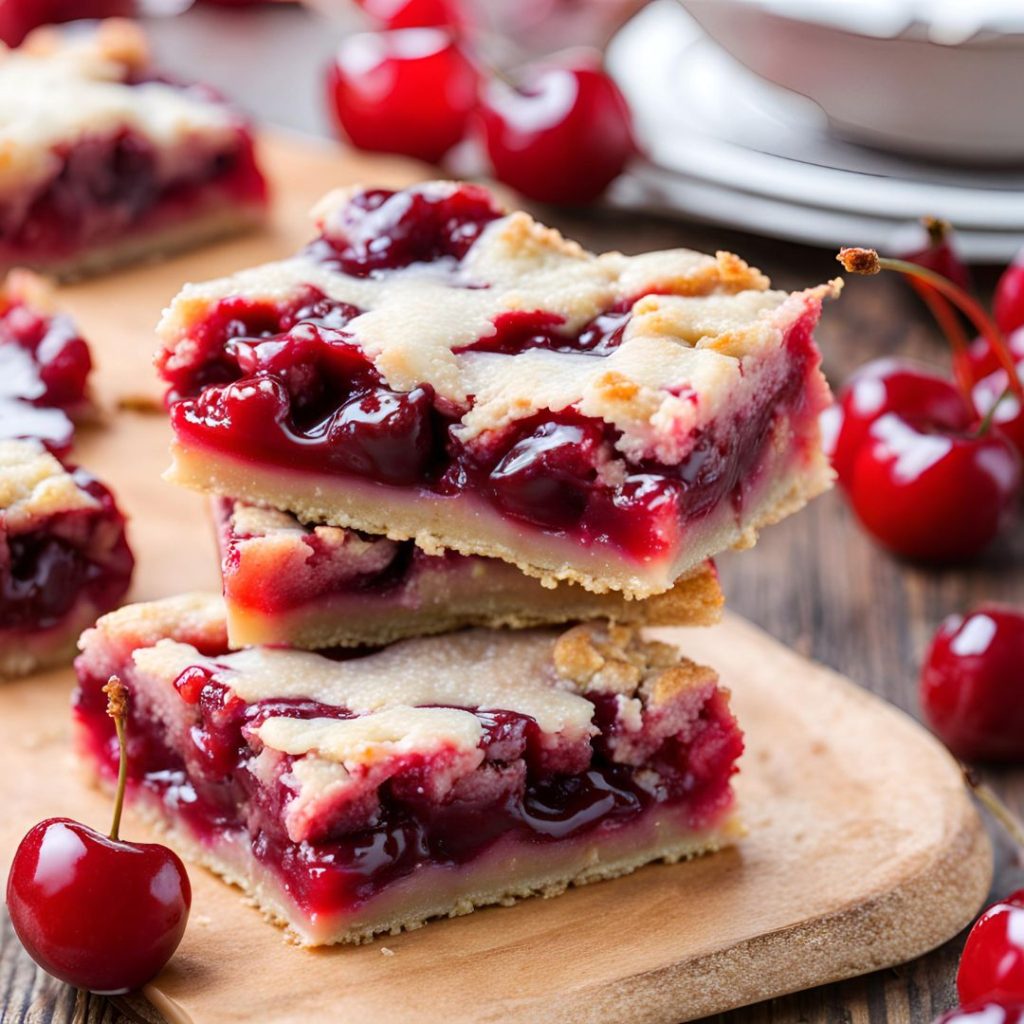 Cherry Pie Bars Recipe