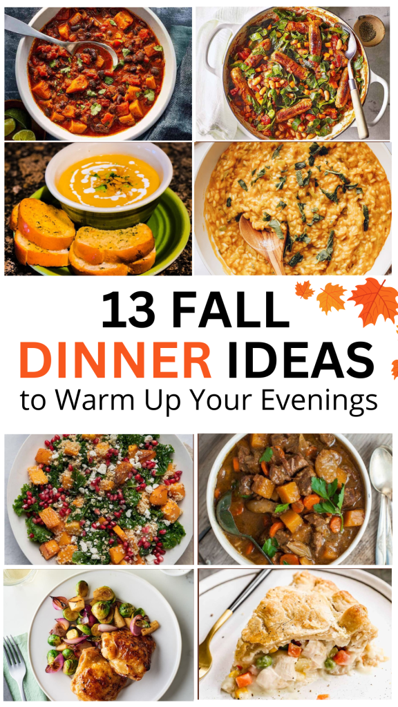 13 Fall Dinner Ideas