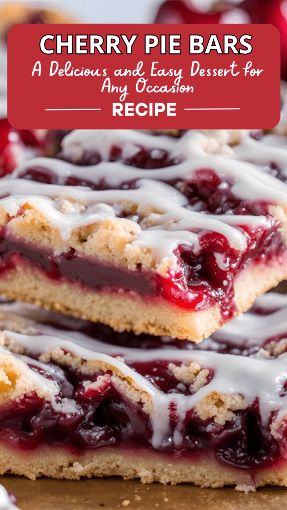 Cherry Pie Bars Recipe