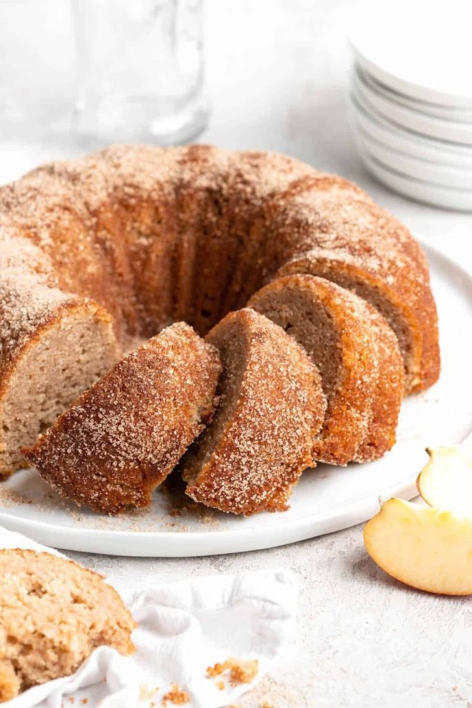 Apple Cider Donut Cake