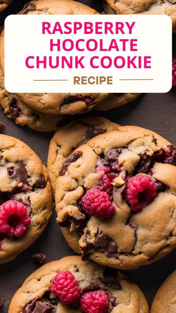 Raspberry Chocolate Chunk Cookie