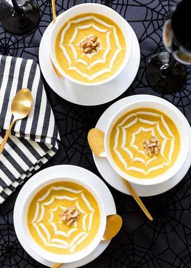 Butternut Squash & Walnut Soup