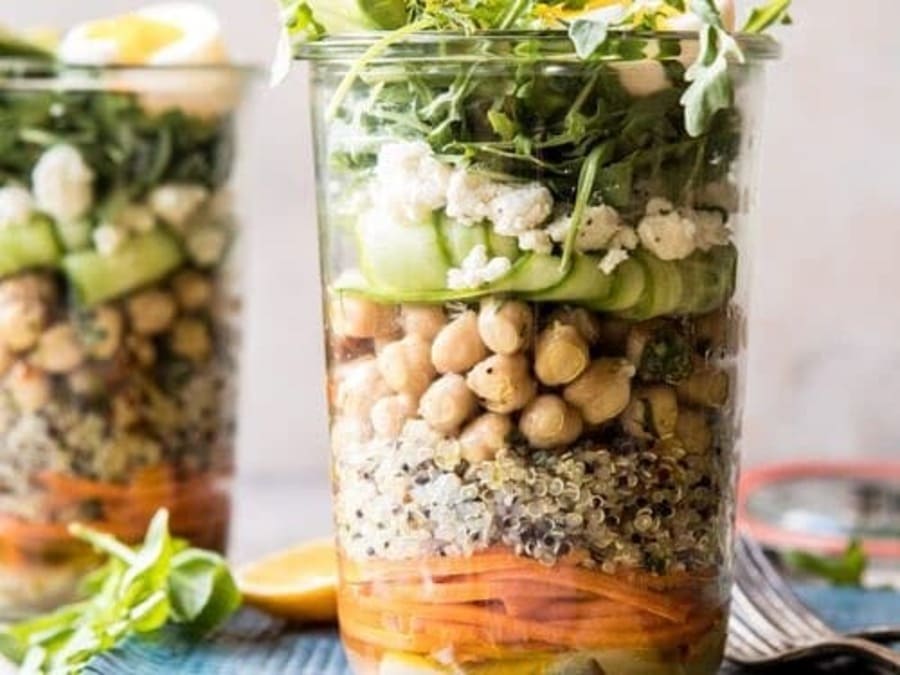 Chickpea and Egg Salad