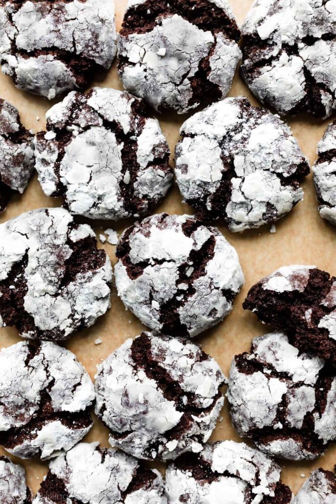 Chocolate Crinkle Cookies