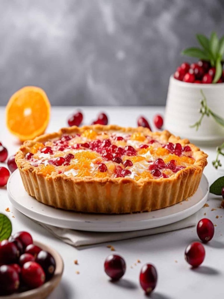 Cranberry-Orange Pie