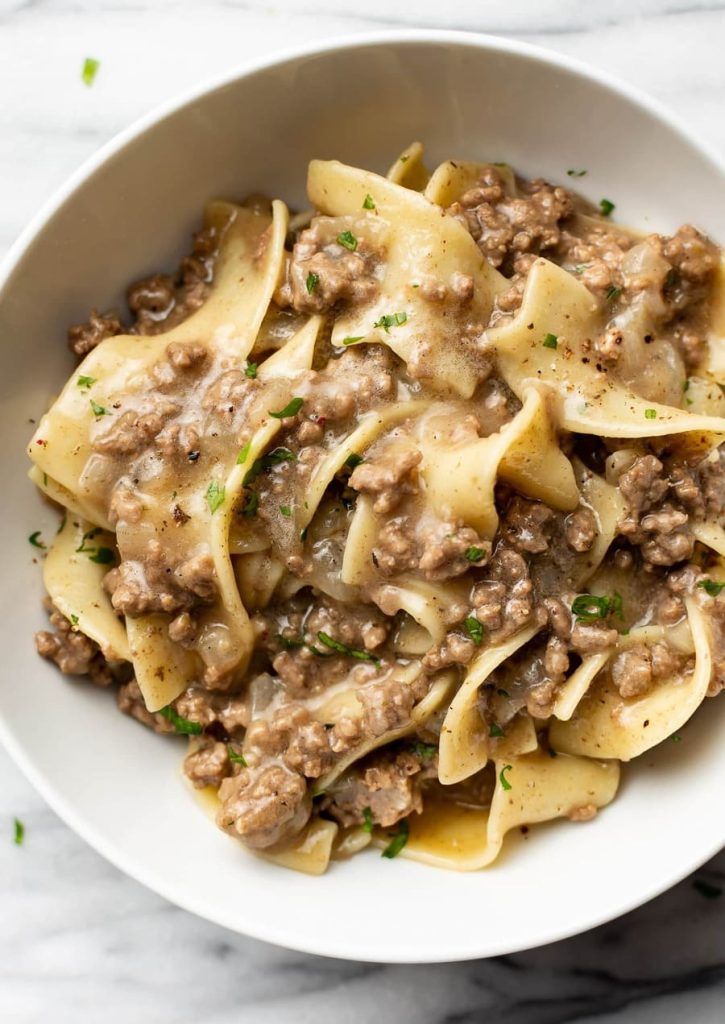 Easy Beef and Noodles