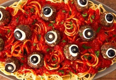 Eyeball Pasta