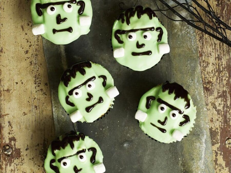 Frankenstein Cupcakes