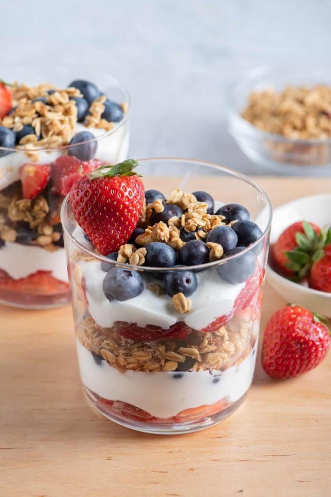 Fruit and Yogurt Parfait