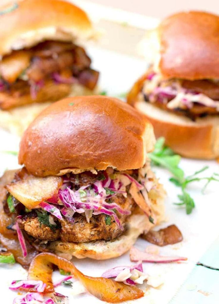 Grilled Chicken Sliders