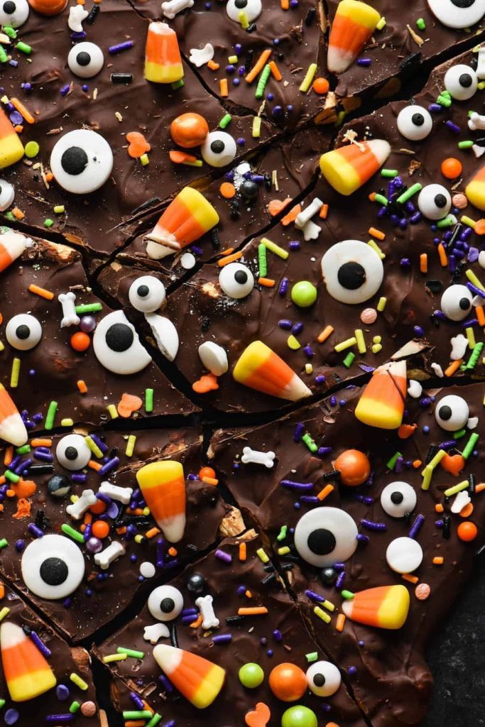 Halloween Candy Bark