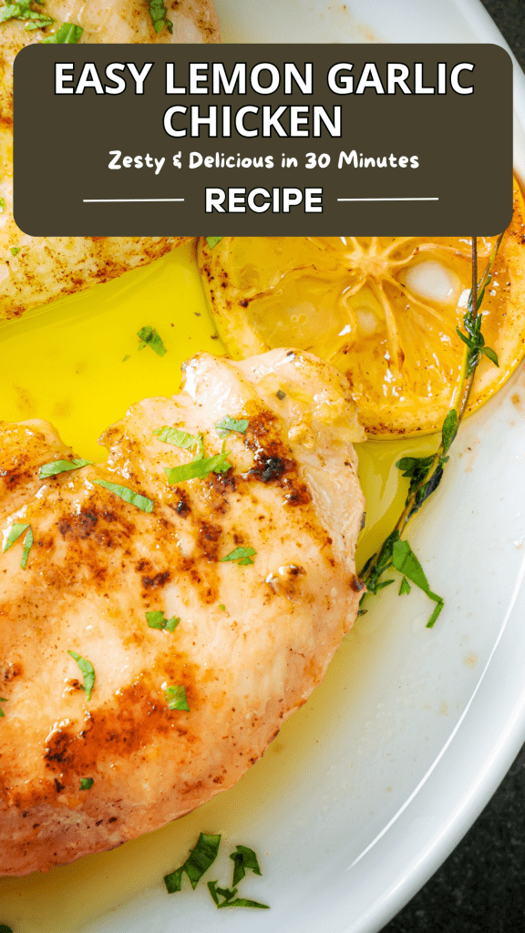 Easy Lemon Garlic Chicken  