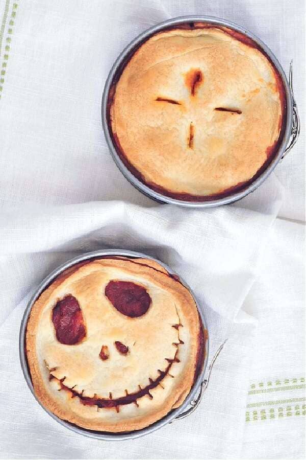 Jack the Skeleton Pizza Pot Pie