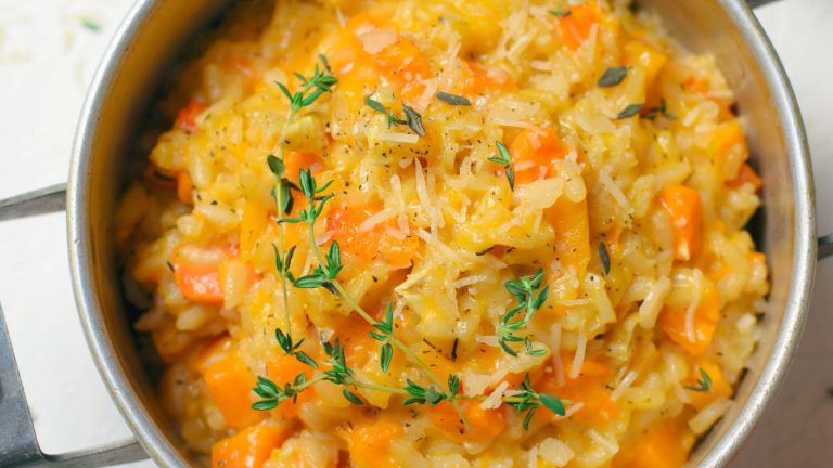 Pumpkin Sage Risotto