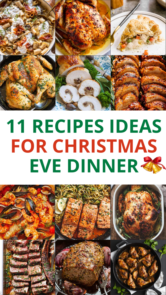 11 Recipes Ideas for Christmas Eve Dinner