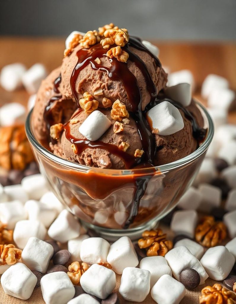 Rocky Road Ice Cream Recipe3