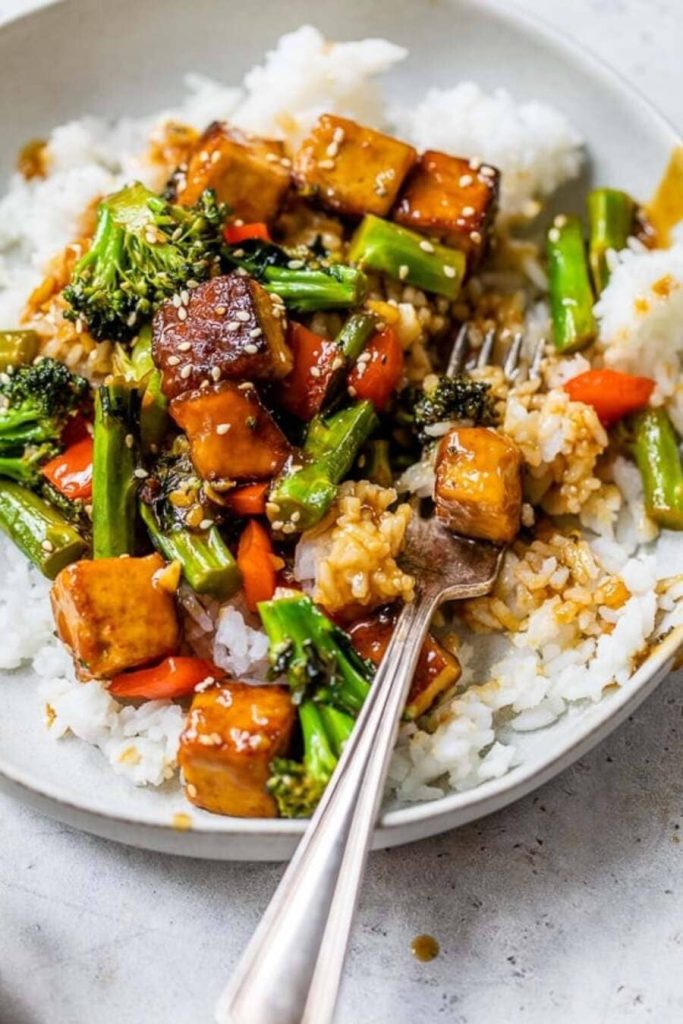 Veggie Stir-Fry with Tofu