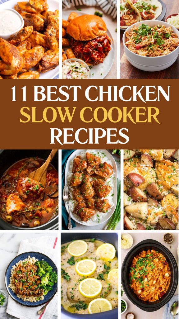 11 Best Chicken Slow Cooker Recipes