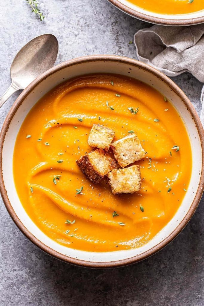 Apple and Butternut Squash Soup