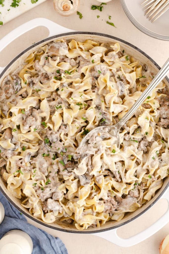 Beef Stroganoff