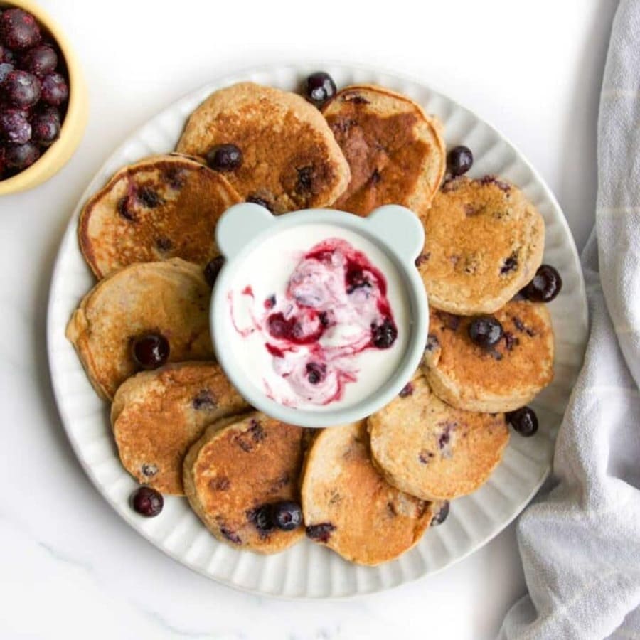 Blueberry Banana Fritters