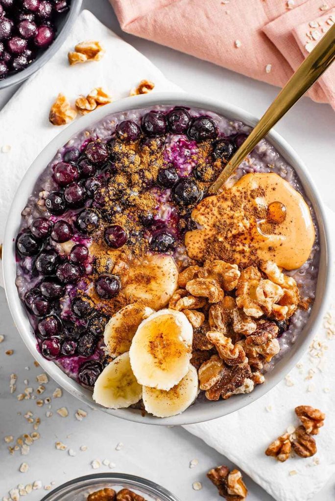 Blueberry Banana Oatmeal