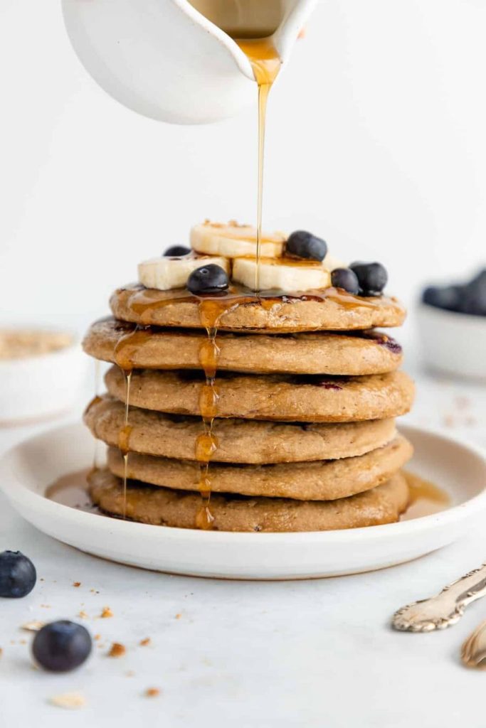 Blueberry Banana Pancakes