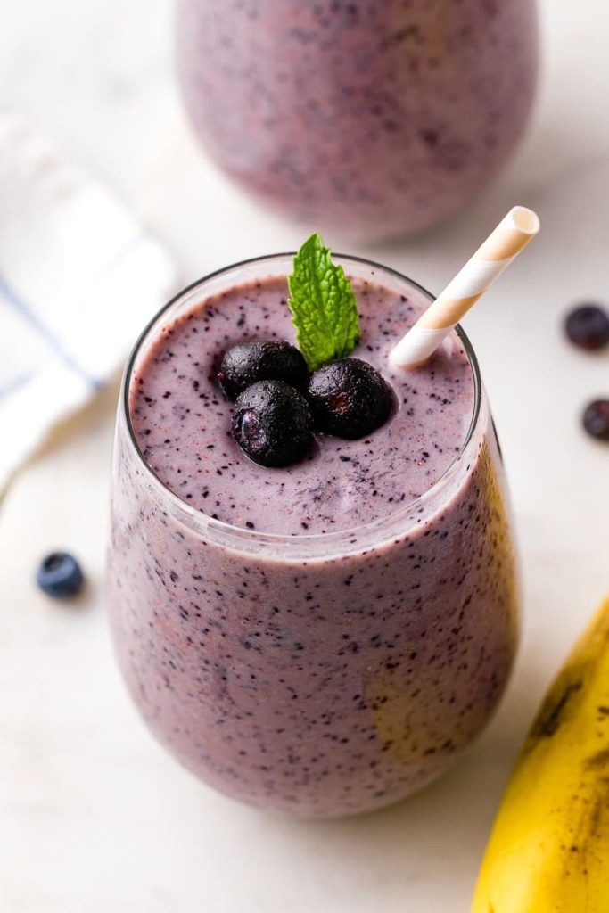 Blueberry Banana Smoothie