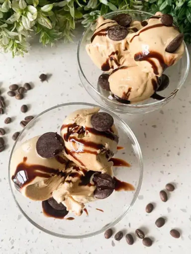 Chocolate Coffee Ice Cream with Optional Pudding Mix