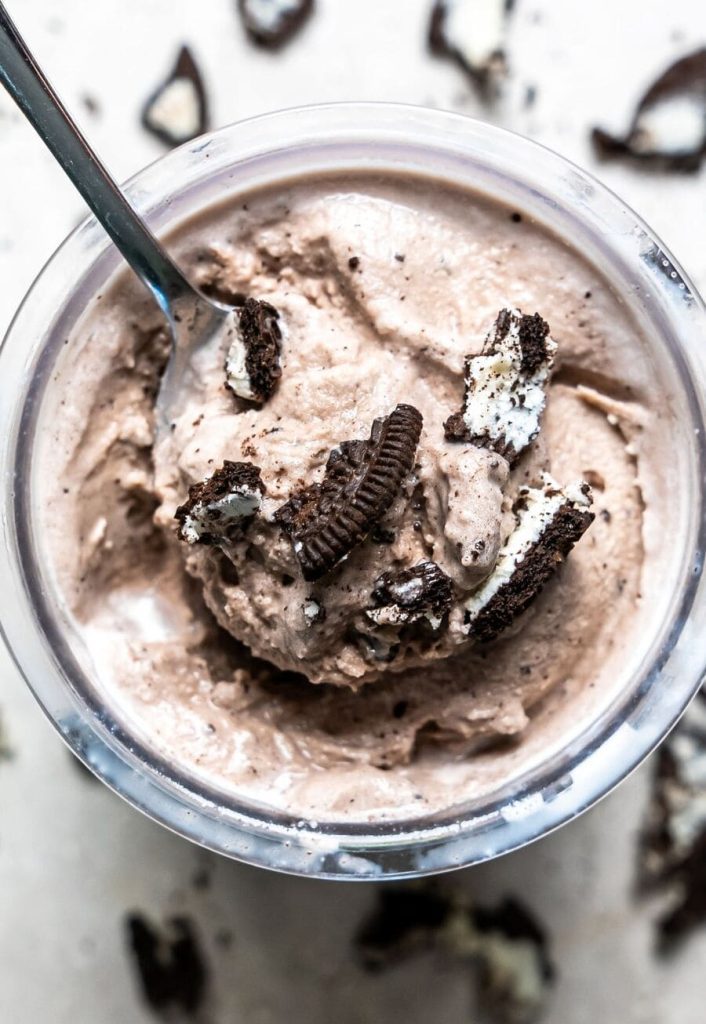 Chocolate Oreo Ice Cream with Mix-Ins