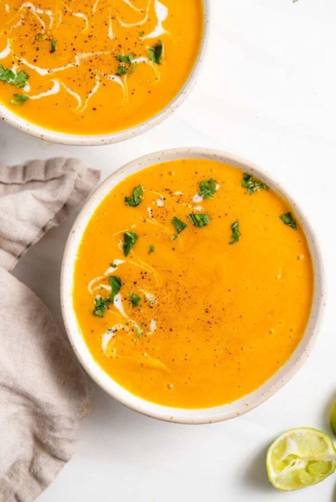 Crockpot Chickpea Butternut Soup