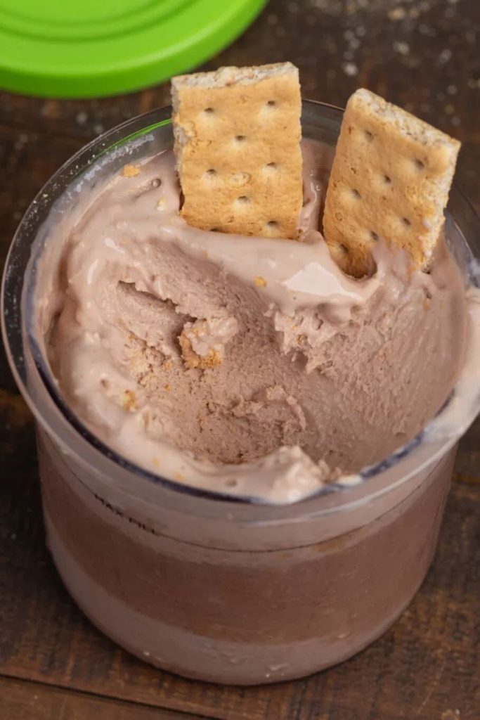 Greek Yogurt and Protein Powder Ice Cream