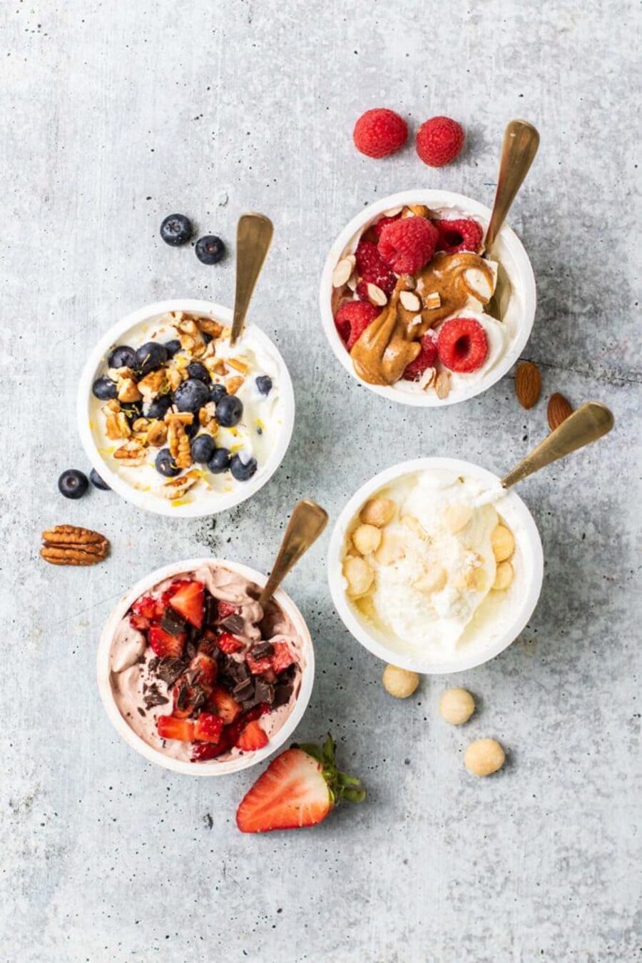 Greek Yogurt with Berries