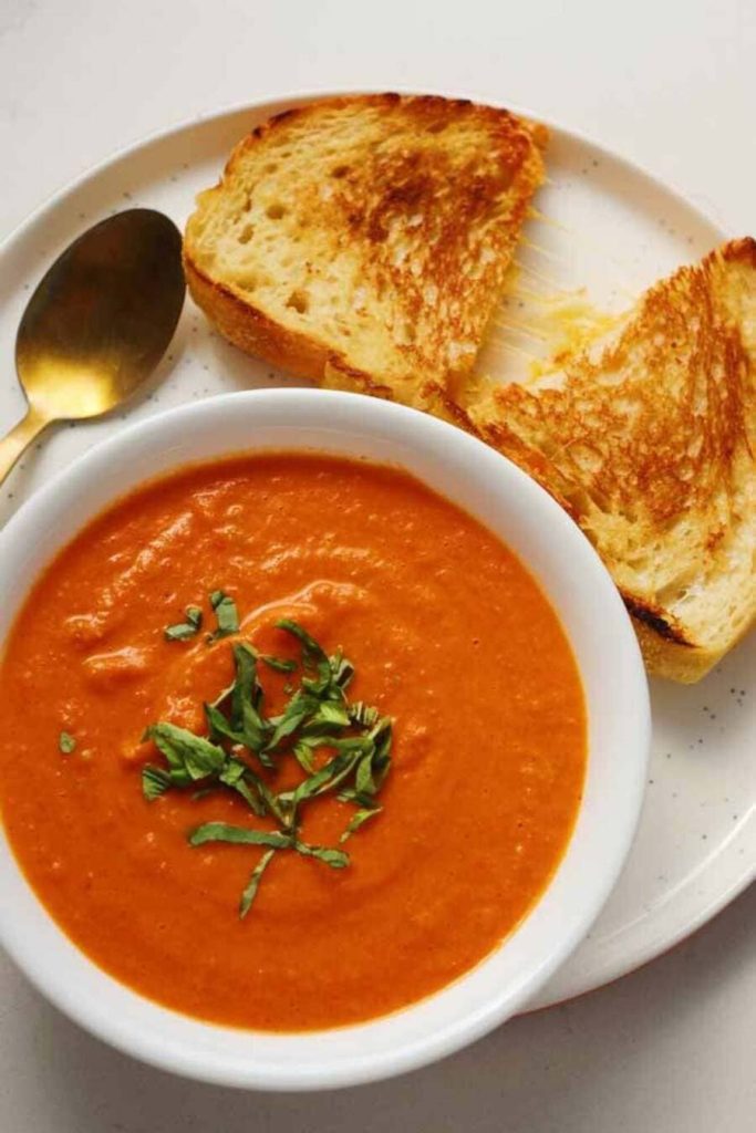 Grilled Cheese & Tomato Soup