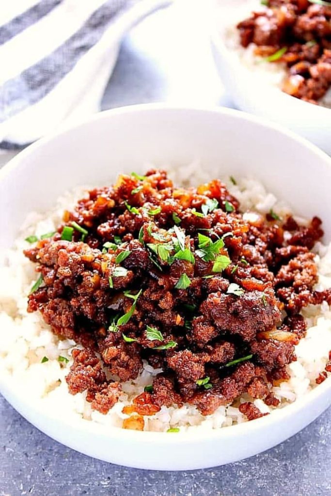 Korean BBQ Ground Beef