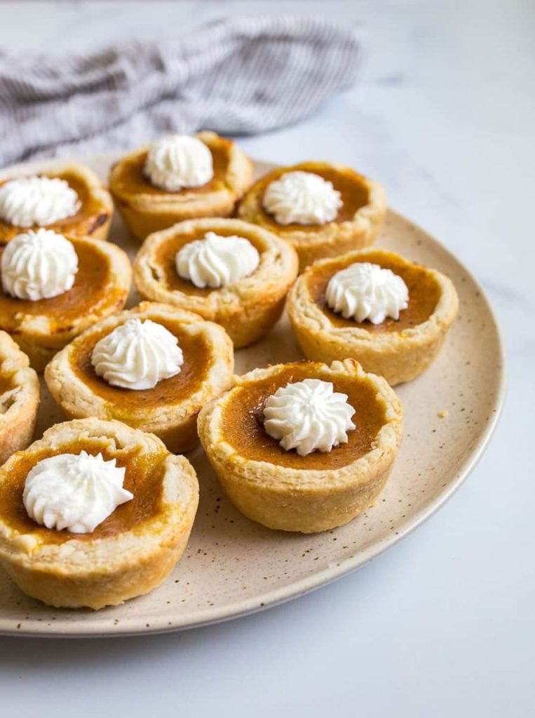 Mini Pumpkin Pies