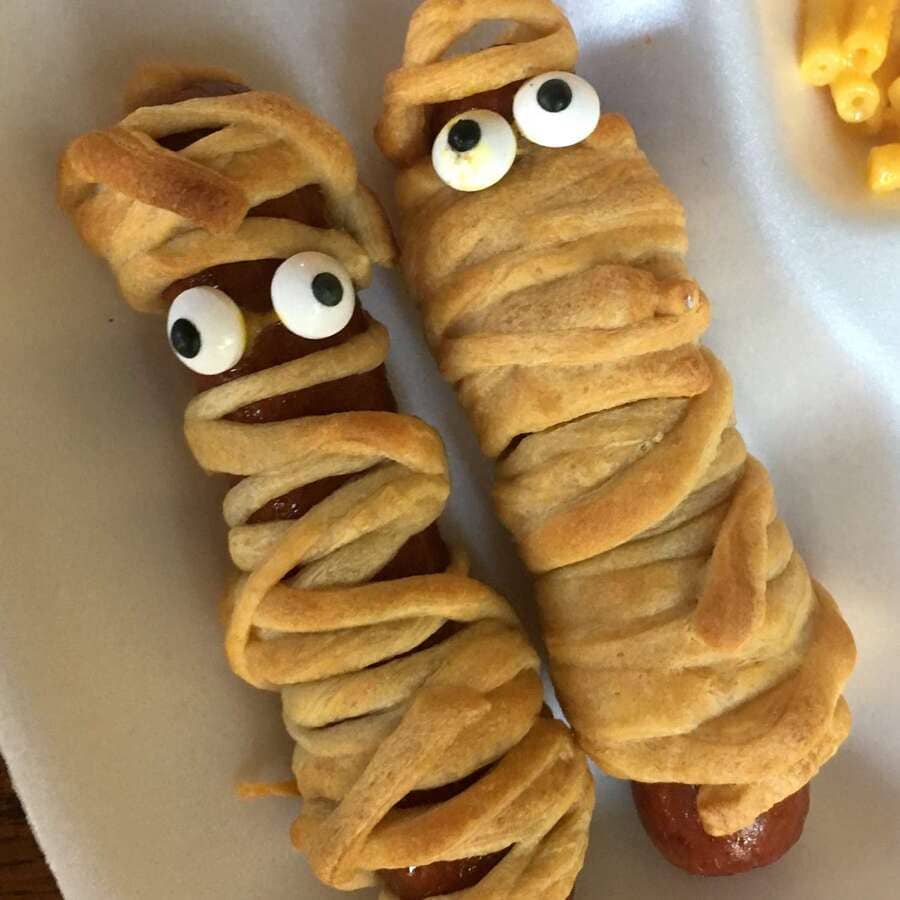 Mummy Hot Dogs