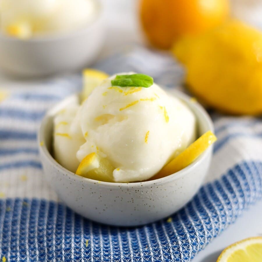 Ninja Creami Lemon Sorbet