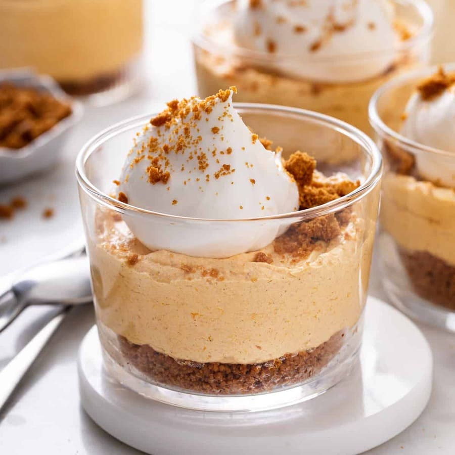 No Bake Pumpkin Cheesecake