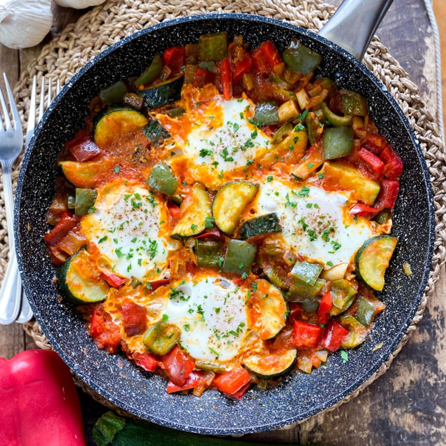 One-Pan Egg & Veg Brunch