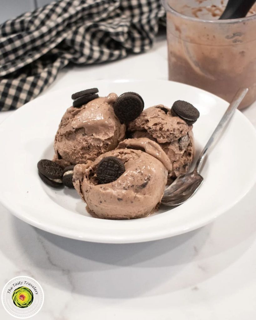 Scoopable Chocolate Oreo Protein Ice Cream